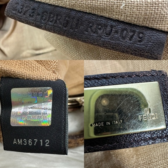 💯Authentic Fendi Zucca FF Spy Handbag🍀 - Picture 16 of 17